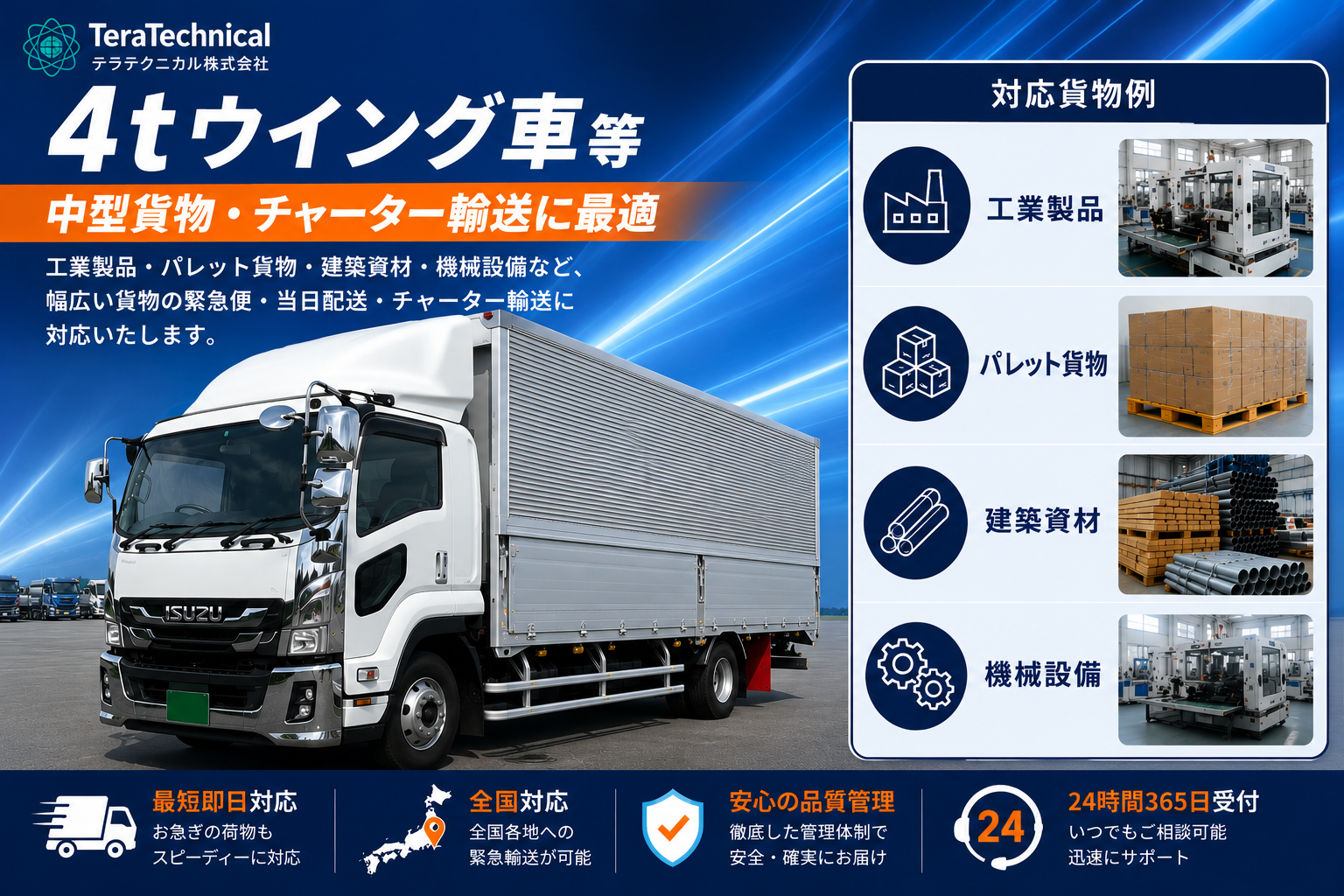 4tウイング車